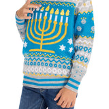 Girl's Reversible Sequin Hanukkah Sweater