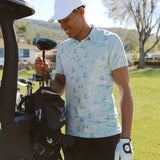 Men's Golf Cart Gator Polo Shirt