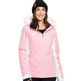 Women's Powder Pink Snow Jacket