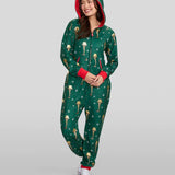 Women's Christmas Story Leg Lamp Jumpsuit