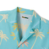 Men's Counting Palms Linen Cabana Shirt