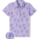 Women's Flamingo Fiasco Short-Sleeve Golf Polo