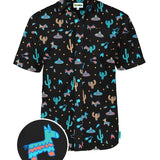 Men's Midnight Fiesta Hawaiian Shirt