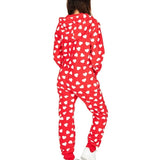 Women's Beating Hearts Jumpsuit