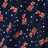 Boy's Rudolph Lapel Pajama Set