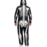 Men's Shimmer Skeleton Costume
