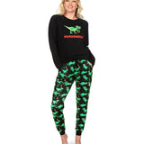 Women's Mamasarus Crew Neck Pajama Set