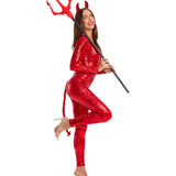 Sequin Devil Costume