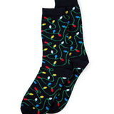 Men's String of Lights Socks (Fits Sizes 8-11M)