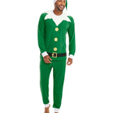 Men's Elf Crew Neck Pajama Set