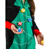 Women's Christmas Tree Toss Game Jumpsuit