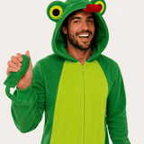 Men’s Pop-Out Tongue Frog Costume