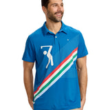 Men's Retro Swing Golf Polo