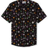 Men's Black Magic Button Down Shirt