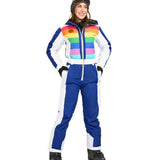 Women's Rainbow Runway Snow Suit