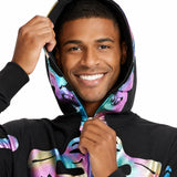 Men's Iridescent Skeleton Costume