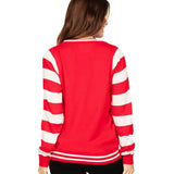 Women's Santa's Close Up Ugly Christmas Sweater