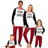 Matching Team Santa Family Pajamas