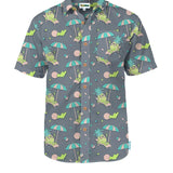 Men's Peace Out Pineapple Hawaiian Shirt
