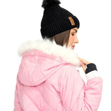 Women's Powder Pink Snow Jacket