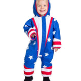 Toddler Girl's Americana Snow Suit