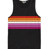 Lesbian Pride Flag Tank Top