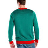 Men's Santa's Coming Ugly Christmas Sweater
