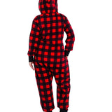 Women's Lumberjack Plus Size Jumpsuit