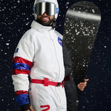 Men's Space Racer Snow Suit and Helmet Cover