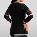 Women's Best Gift Ever Maternity Bow Christmas Sweater