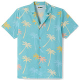 Men's Counting Palms Linen Cabana Shirt