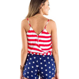 Women's American Flag Romper