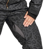 Women's Midnight Leopard Snow Suit