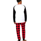 Men's Team Santa Crew Neck Pajama Set