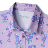 Girl's Flamingo Fiasco Golf Polo