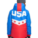Men's Rockets Red Shred Snow Jacket