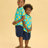 Toddler Boy's Rubber Ducky Hawaiian Shirt
