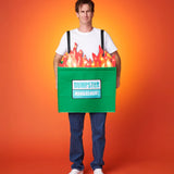 Men's Dumpster Fire Light Up Costume