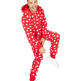 Men's Beating Hearts Jumpsuit
