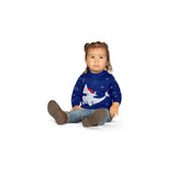 Baby Girl's Sea Sleigher Ugly Christmas Sweater