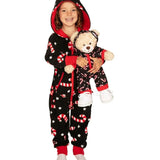 Girl's Candy Cane Lane Jumpsuit