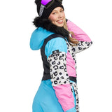 Women's Snow Leopard Snow Suit