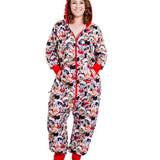 Women's Meowy Catmus Plus Size Jumpsuit