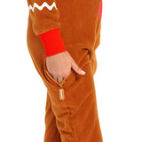 Girl's Gingerbread Jumpsuit