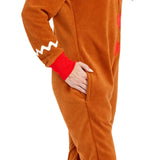 Women's Gingerbread Man Jumpsuit