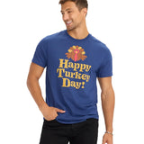 Men's Happy Turkey Day Tee