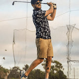 Men's Monochrome Moonlight Polo Shirt