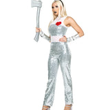 Women's Tin Fellow Costume