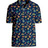 Men's Neon Fiesta Golf Polo