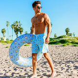 Tacosaurus Stretch Swim Trunks - 7.5" Inseam